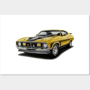 70s Ford Falcon Cobra Posters and Art